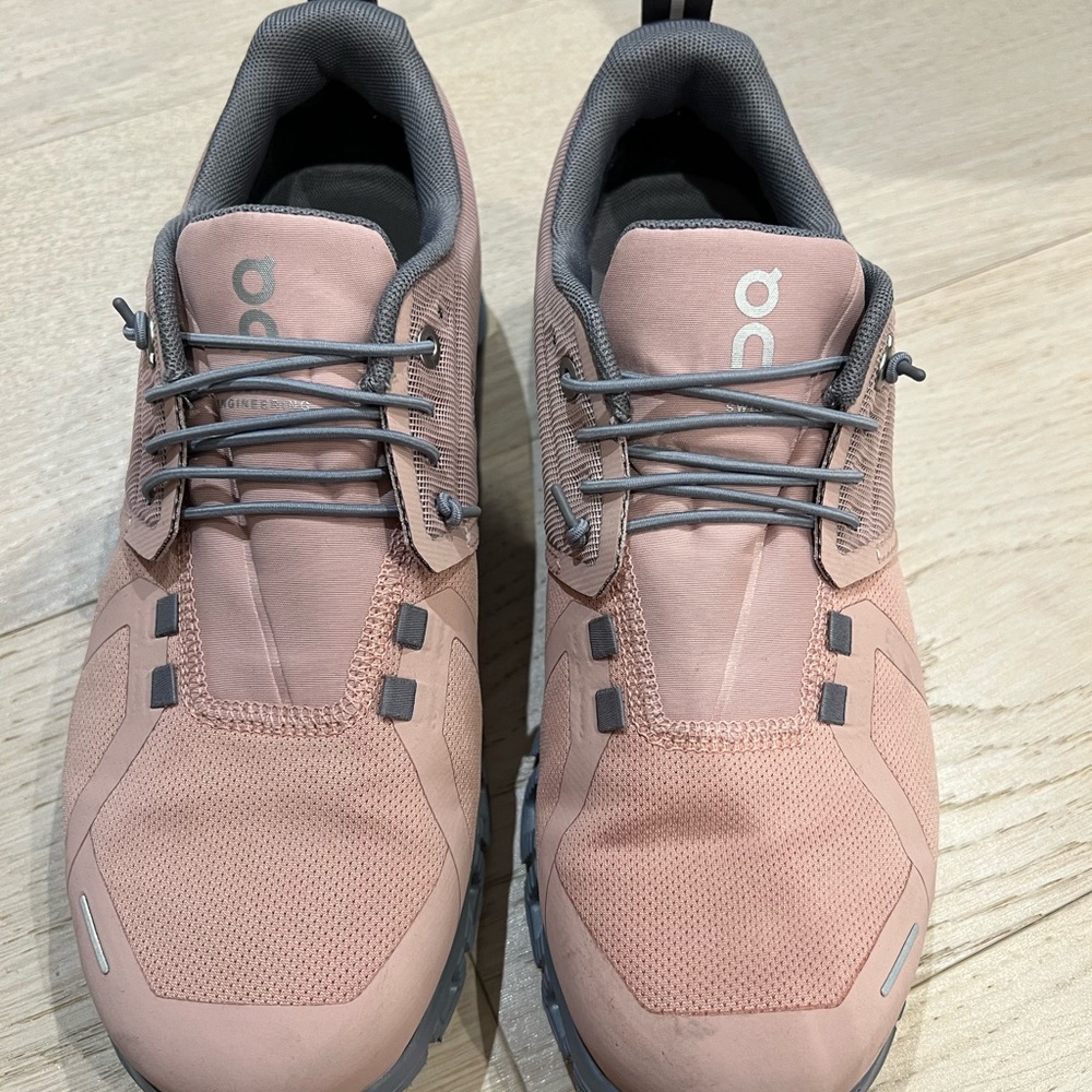 On Running Womens Pink Athletic Shoes